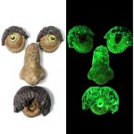 D�cor de visage d'arbre d�cor de jardin drle arbre hugger art brillant dans le noir pour les accessoires ...