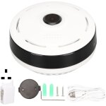 Gistuch - fisheye webcam panoramique � 360 degr�s ac110 - 240v wifi cam�ra sans fil vision nocturne d�tection ...