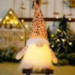 Gnome lumineux, lutin farceur en peluche, mini elfe, su�dois faits � la main de pere, pour d�coration ...