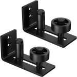 Guide porte coulissante sol 2pc avec rouleau rglable 8 - en - 1 pour porte coulissante systeme porte ...
