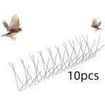 Pic anti pigeon inoxydable, 30cm 10 pi�ces pique anti pigeon pour balcon, respectueux des animaux pic ...