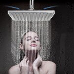 Pomme de douche anti calcaire, pommeau de douche carré 20x20cm, tete de douche - economie d'eau & anti ... Pomme de douche anti calcaire, pommeau de douche carré 20x20cm, tete de douche - economie d'eau & anti ...