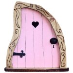 Porte de f�e miniature, accessoires miniatures de jardin f�erique pour les arbres muraux de chambre d'enfants ...