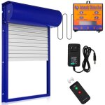 Porte poulailler automatique, porte à volets roulants, porte automatique poulailler en aluminium avec ... Porte poulailler automatique, porte à volets roulants, porte automatique poulailler en aluminium avec ...