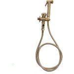 Pulvrisateur de toilette finition cuivre antique, rtro exquis, puissant impact, robinet de bidet mural ...