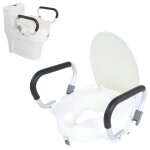 Rehausseur wc adulte, hauteur 10 cm, rehausseur toilettes personnes ges, sige wc, rehausseur wc handicap, ...