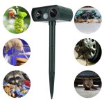 Rpulsif chat ultrason, rpulsif chat exterieur, repulsif chat solaire rpulsif ultrason anti rongeurs ...