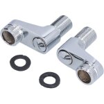 Robinet mitigeur de douche g1 / 2 à g3 / 4, adaptateur à bras pivotant, tuyau d'eau froide et chaude, ... Robinet mitigeur de douche g1 / 2 à g3 / 4, adaptateur à bras pivotant, tuyau d'eau froide et chaude, ...