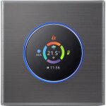 Gistuch - thermostat connect� wifi �cran tft, app, alexa, programmable thermostat de chaudi�re