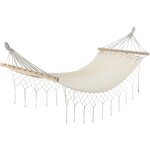 Gland de hamac en bois lger de couleur naturelle adapt au camping et  la randonne sur la plage