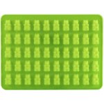 Gloglow 50 cavit�s silicone gummy bears moules bonbons chocolat moule avec bonus compte - gouttes silicone ...