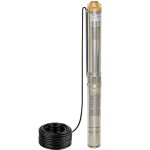 Chm - gmbh pompe a puits profonds 3, 5  9, 1 cm, de 750w 4800 l / hauteur 6, 1 bar