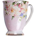 Gobelet de bain de bouche en c�ramique pour couple, maison ou famille, style europ�en /