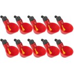 Gobelets  boire pour eau de volaille, paquet de 10 gobelets  boire pour eau de volaille, abreuvoir, ...