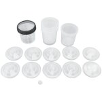 Gobelet de mélange de peinture en aérosol jetable avec couvercles 600 ml - ej. life Gobelet de mélange de peinture en aérosol jetable avec couvercles 600 ml - ej. life