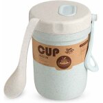 Gobelet � muesli, pot de muesli, r�cipient portable de 300 ml pour muesli aux c�r�ales au lait, micro ...