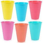 Gobelets de voyage r�utilisables en plastique pour pique - nique, 400 ml