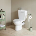 Godart - wc  poser avec lave - mains intgr sans bride sortie horizontale - manila duo