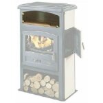 Godin - porte en verre pour poles eco et brulhaut 965002