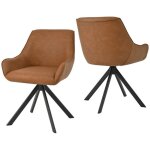 Goeurvant fauteuil pivotant à 360° avec dossier incurvé et coussin moelleux, alliance parfaite entre ... Goeurvant fauteuil pivotant à 360° avec dossier incurvé et coussin moelleux, alliance parfaite entre ...
