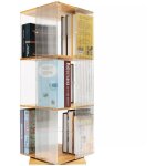 Gojoy - bibliothèque en acrylique, Étagère livres, étagère sur pied transparente à 3 niveaux, étagère ... Gojoy - bibliothèque en acrylique, Étagère livres, étagère sur pied transparente à 3 niveaux, étagère ...