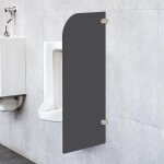 Cloison d'urinoir pour homme, mur de honte de toilettes, montage mural, cloison d'urinoir, mur d'urinoir, ...