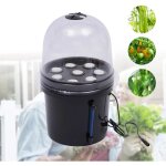 Multiplicateur de boutures de culture hydroponique 8 trous 5l quipement hydroponique sans terre