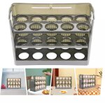 Gojoy - porte - oeufs bo�te plateau cuisine rangement organisateur oeufs r�frig�rateur conteneur pp, ...
