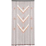 Gojoy - rideau de porte en perles de bambou, moustiquaire pour porte de balcon, couleur café chinois, ... Gojoy - rideau de porte en perles de bambou, moustiquaire pour porte de balcon, couleur café chinois, ...