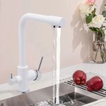 Gojoy - robinet de cuisine 3 voies filtre à eau robinet d'eau potable robinet d'évier en acier inoxydable ... Gojoy - robinet de cuisine 3 voies filtre à eau robinet d'eau potable robinet d'évier en acier inoxydable ...