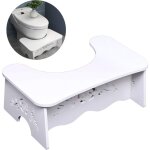 Gojoy - tabouret de toilettes médical - pour adultes et enfants - antidérapant - blanc Gojoy - tabouret de toilettes médical - pour adultes et enfants - antidérapant - blanc