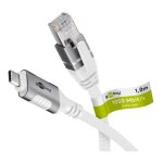 Cble ethernet usb - c? 3. 1 vers rj45, 1 m, connecte un routeur, modem ou switch rseau au port usb ...