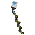 Goobay - cat 6a c�ble patch ultra - flexible, slim, u / ftp, noir, fiches extra - courtes, conducteur ...