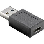 Usb 3. 0 adaptateur [1x usb - a mle - 1x usb - c femelle] usb 3. 0 superspeed adapter x695471 - goobay ...