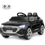 Goplus - 12v voiture electrique enfants sq8, 4x4 electrique enfants avec tlcommande 2, 4 g, musique, ...