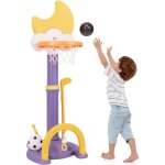 Goplus - 4 en 1 panier de basket enfants réglable 114 - 152 cm, tableau de score electronique en forme ... Goplus - 4 en 1 panier de basket enfants réglable 114 - 152 cm, tableau de score electronique en forme ...