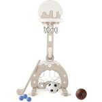 Goplus - 4en 1 panier de basket enfant �volutif, but football, golf, lancement d'anneaux, jeu d'activit� ...