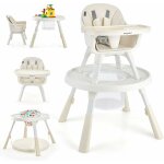 6 en 1 chaise haute pour bébé, chaise de repas réglable en hauteur avec table, ceinture de sécurité, ... 6 en 1 chaise haute pour bébé, chaise de repas réglable en hauteur avec table, ceinture de sécurité, ...