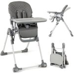 Goplus chaise haute b�b� evolutive pour 6 - 36 mois, chaise haute b�b� pliable avec repose - pieds, plateau ...