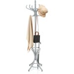 Porte - manteau sur pied, 12 crochets en bois massif, 51 x 51 x 184cm support, manteau / parapluie / ... Porte - manteau sur pied, 12 crochets en bois massif, 51 x 51 x 184cm support, manteau / parapluie / ...