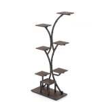 Goplus - support plantes interieur pour plantes, porte plante interieur avec �tag�re de pr�sentation ...