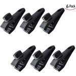 Gotrays - 6pcs clips de fixation pour b�che, clip de tente tarp clips, accessoires pour activit�s camping, ...