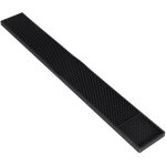 Tapis de drainage pour assiettes, 60x8x1 cm, noir, tapis de drainage antid�rapant avec couche imperm�able ...
