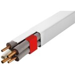 Goulotte artica pvc 2m - 80mm blanc - mc distribution - 04 / bcf8 Goulotte artica pvc 2m - 80mm blanc - mc distribution - 04 / bcf8