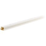 Goulotte pour c�ble tv (blanc 9016) 7 x 12mm blanc 2 m�tres - zenitech
