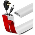 Goulotte passe cable flexible, cache fil Électrique pour sol mural, gaine cable informatique pour tous ... Goulotte passe cable flexible, cache fil Électrique pour sol mural, gaine cable informatique pour tous ...