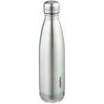 Gourde de 500 ml, acier inoxydable, tanche, pour boissons chaudes et froides, extrieur, argente - ...