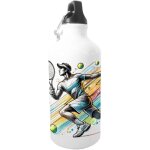 Gourde sport tennis en aluminium 500 ml