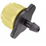 Goutteur réglable grand débit 0 - 40 l / h pour micro irrigation Goutteur réglable grand débit 0 - 40 l / h pour micro irrigation