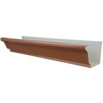 Gouttire corniche g300 aluminium cuivre - c9 - aluhome